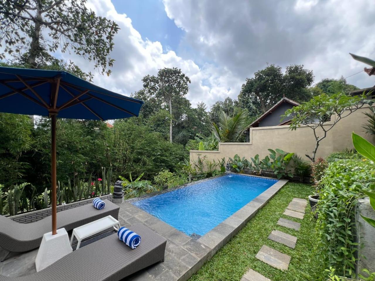 Aris House Private Pool Villa أوبود المظهر الخارجي الصورة